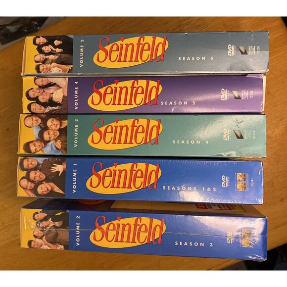 Seinfeld (DVD) Season 1-6 Box Sets - Half Are New And Sealed 3 Open - Picture 4 of 12